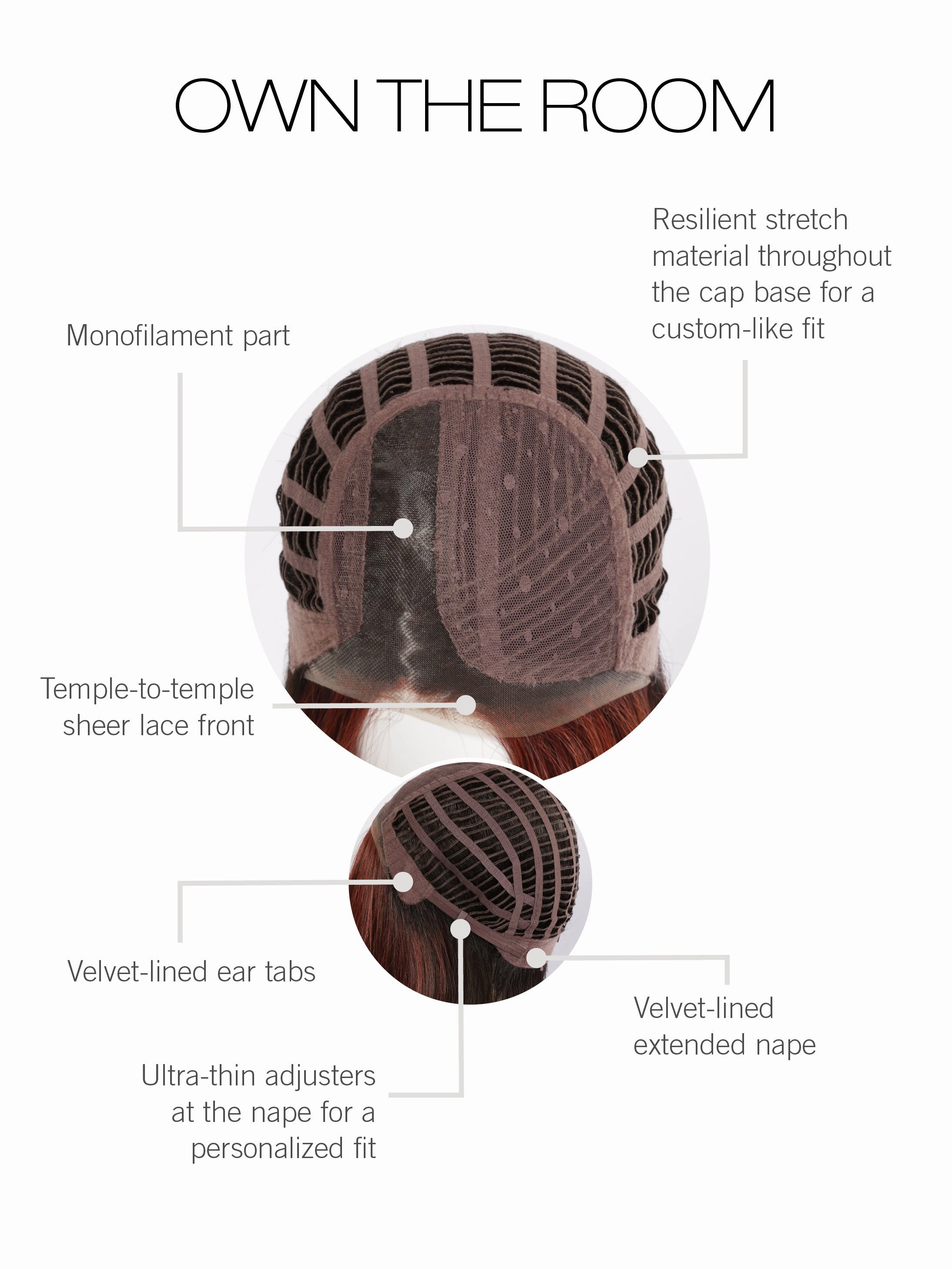 Own The Room Wig by Gabor | Average Cap | Heat Friendly Synthetic