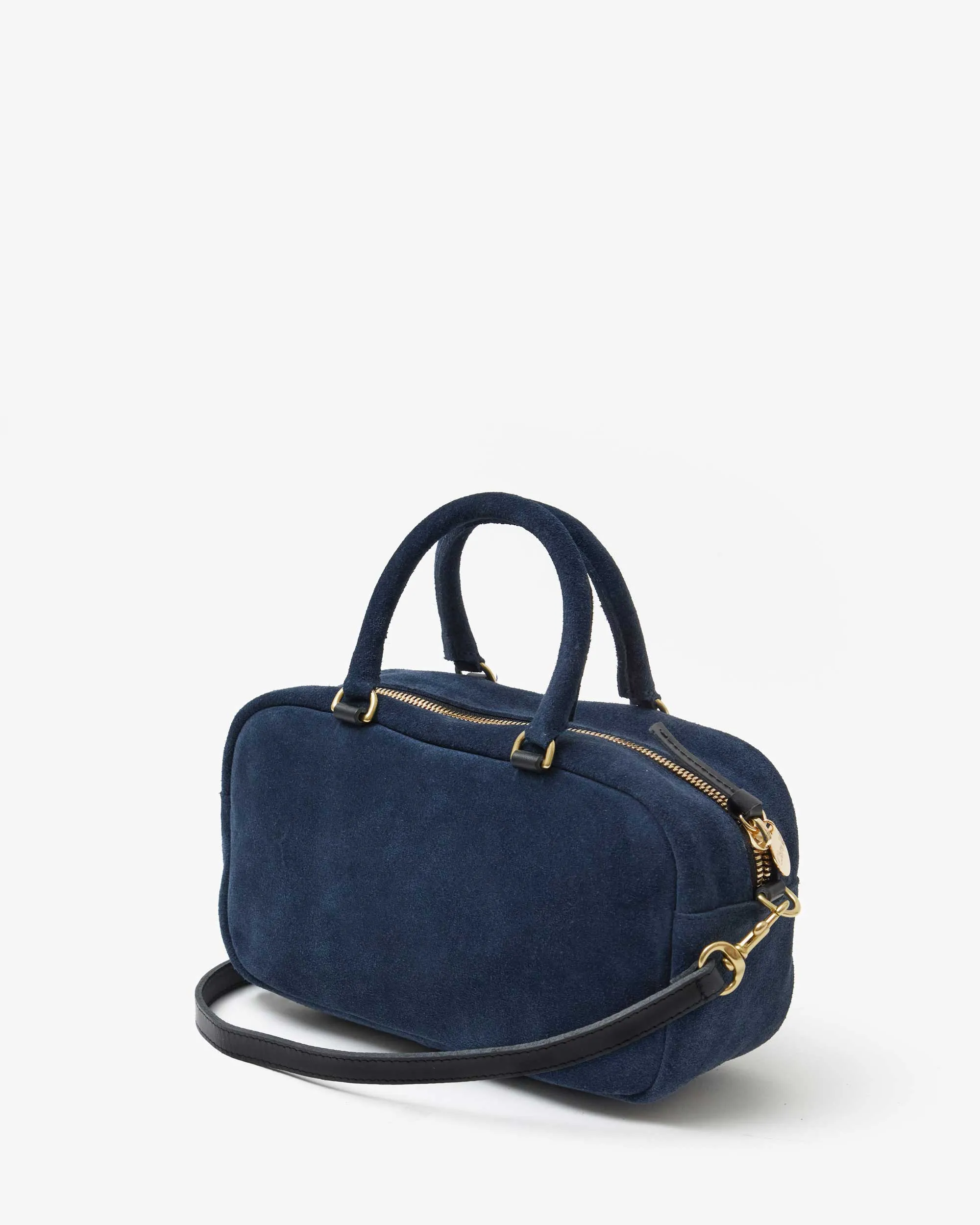 Petite Claudine Handbags - Crossbody - Petite Claudine Bright Navy Suede