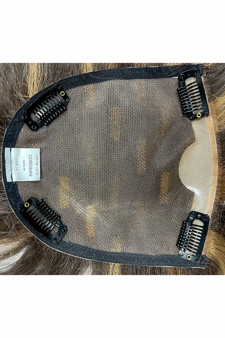 Pixie TP Mono HT Topper by Amore | Heat Friendly Synthetic Hair