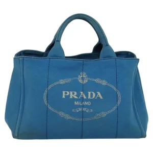 Prada Canapa Canvas Tote Bag (Pre-Owned)