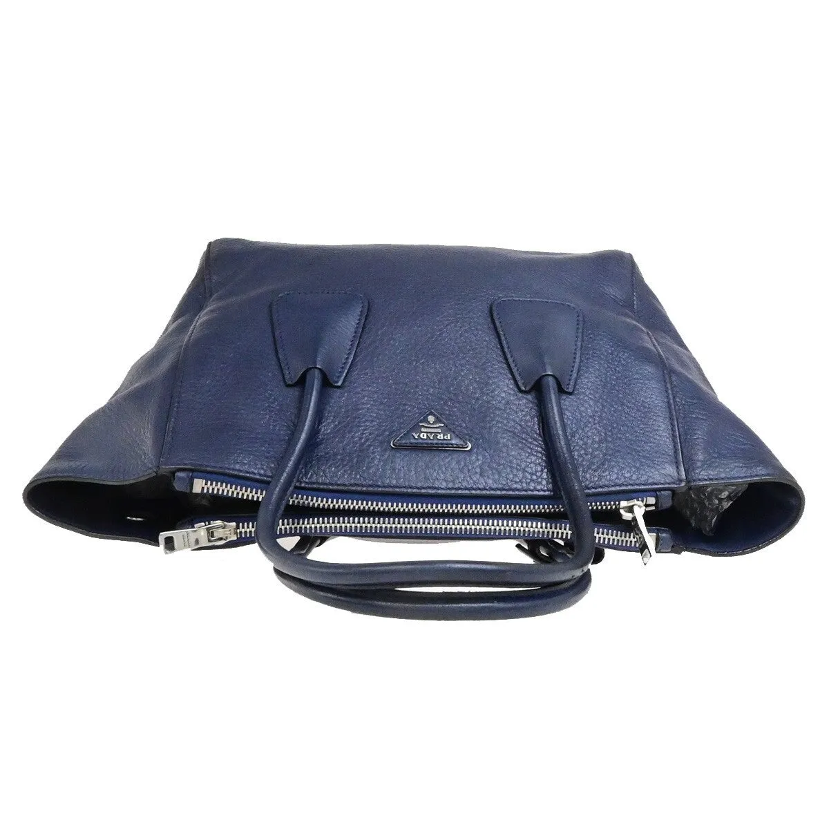 Prada Cervo Leather Tote Bag (Pre-Owned)