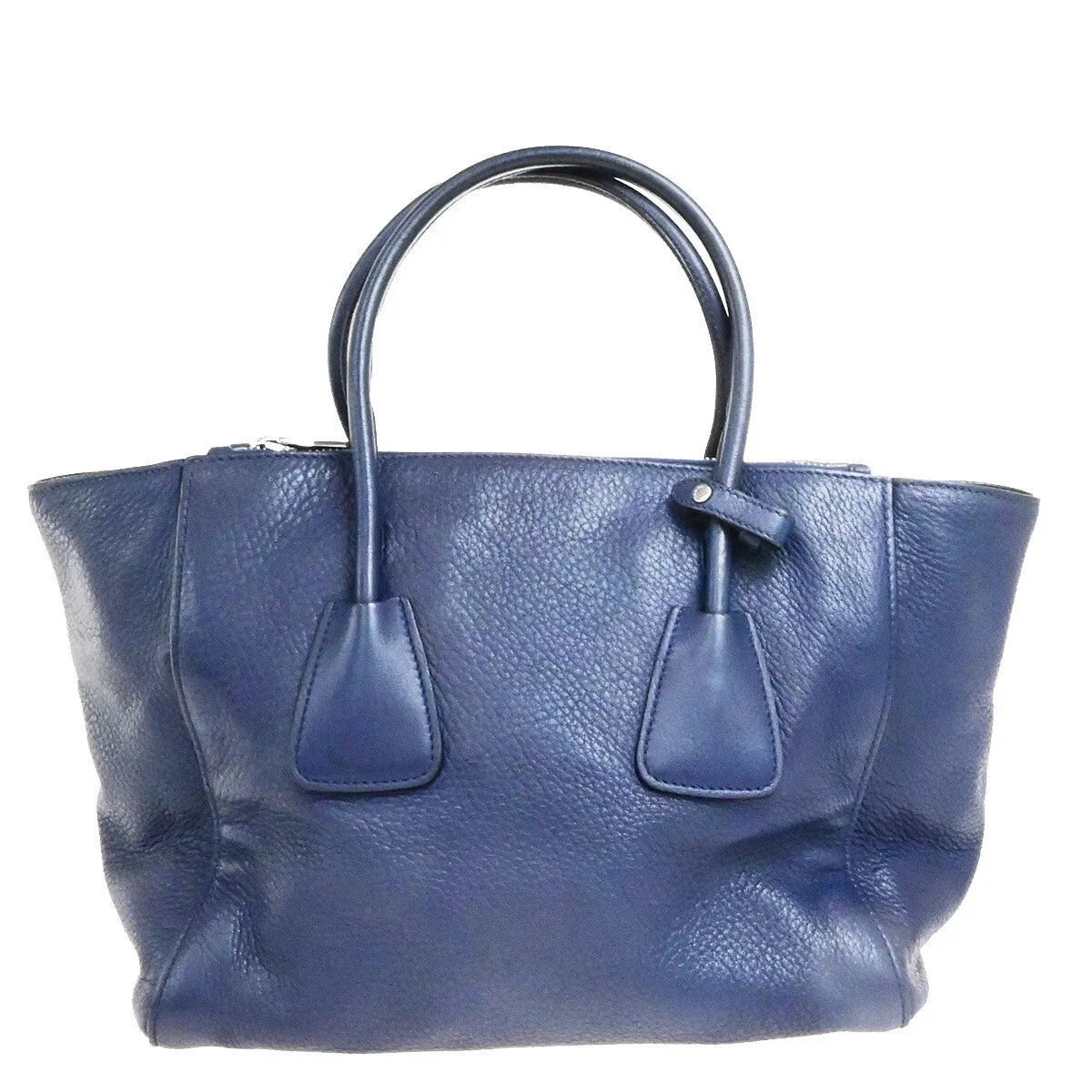 Prada Cervo Leather Tote Bag (Pre-Owned)