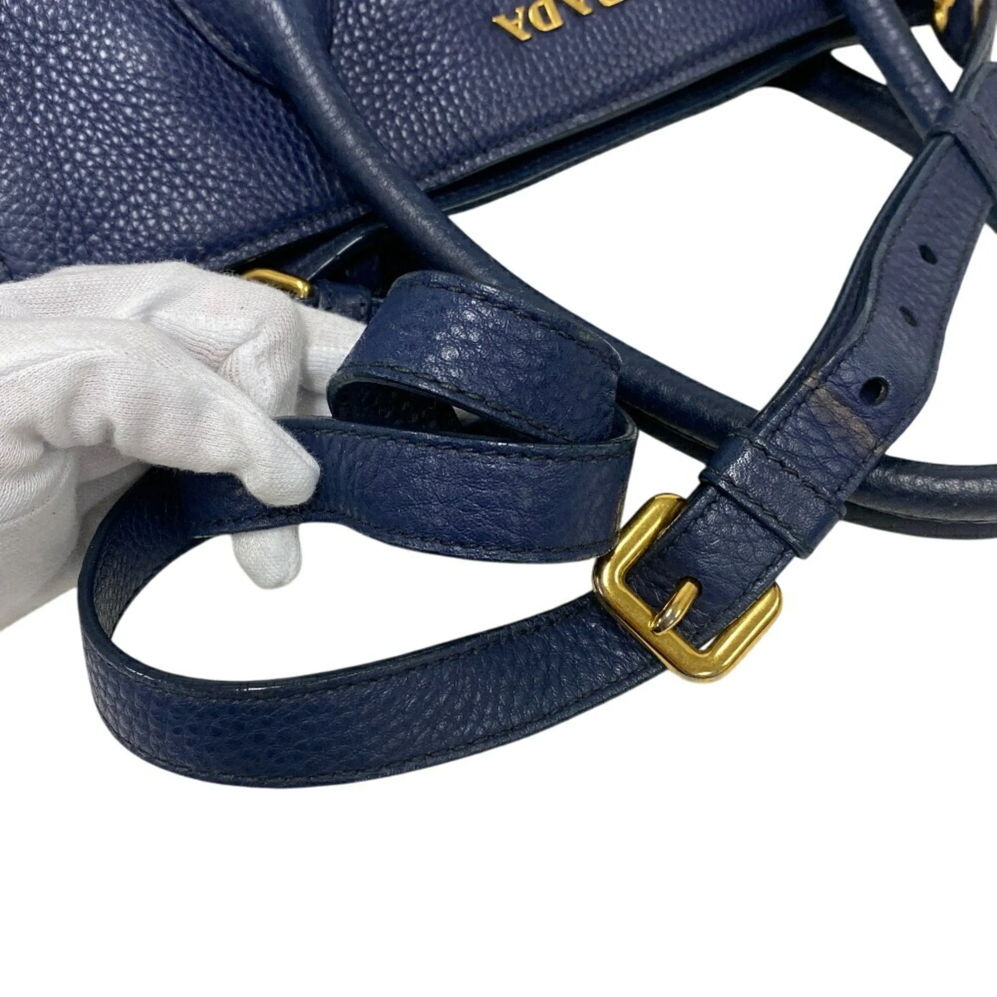 Prada Leather Tote Bag (Pre-Owned)