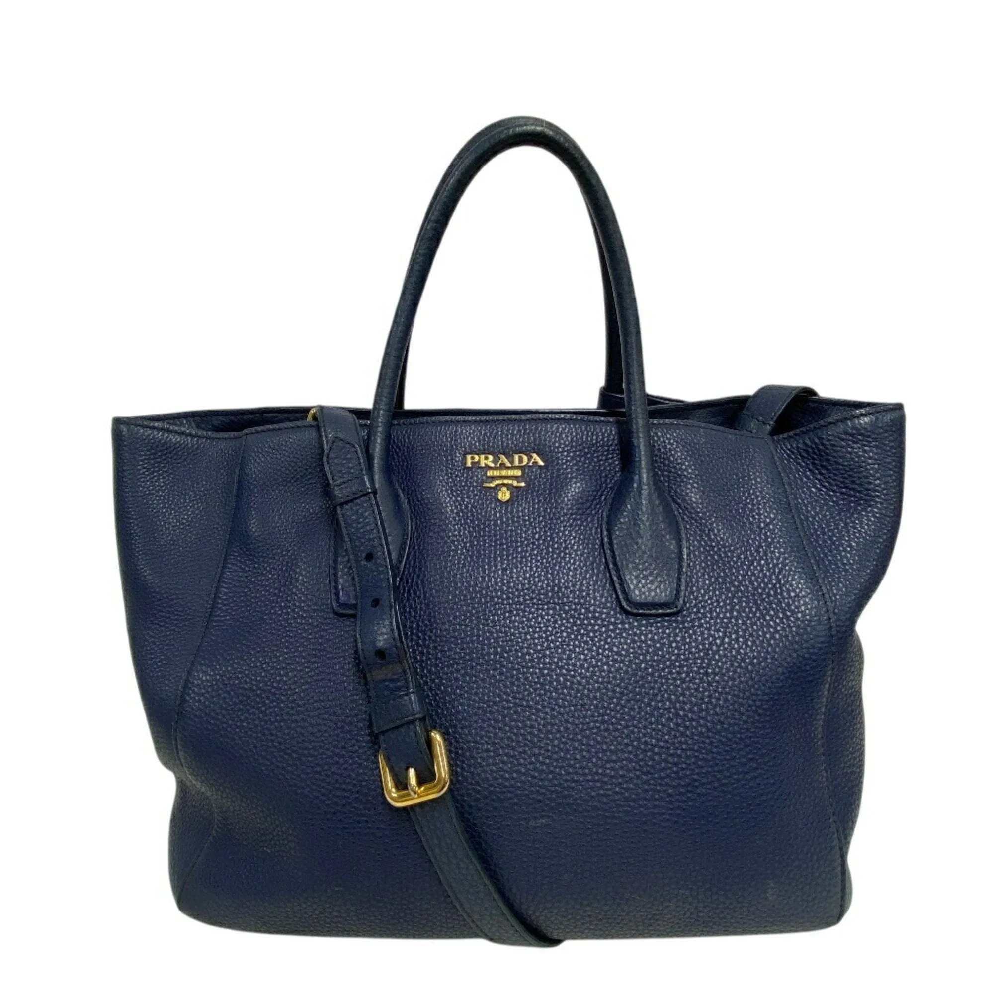 Prada Leather Tote Bag (Pre-Owned)