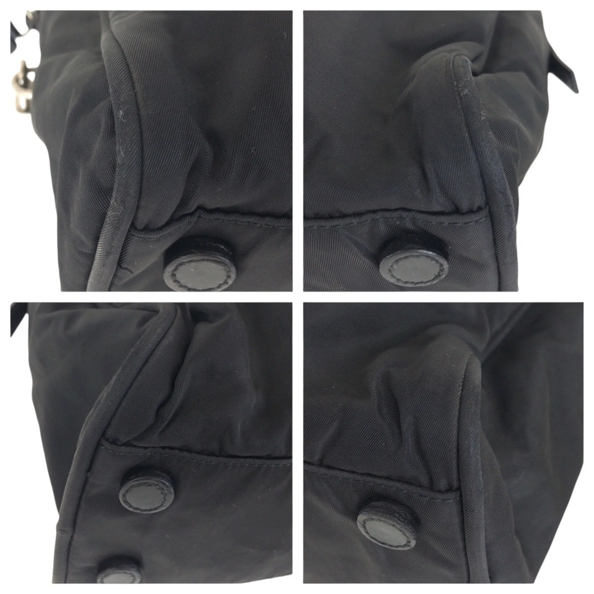 Prada Nylon Handbag Tote Bag (Pre-Owned)