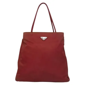 Prada Tessuto Synthetic Tote Bag (Pre-Owned)