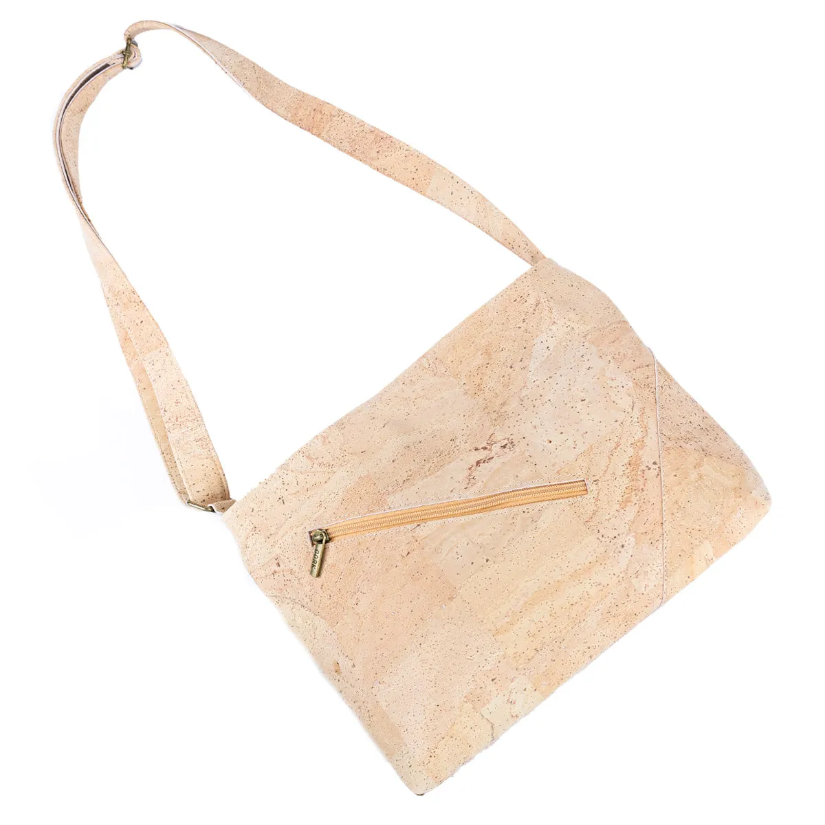 Premium Natural Cork Crossbody Bag ?C Thickened & Minimalist Design BAGP-292