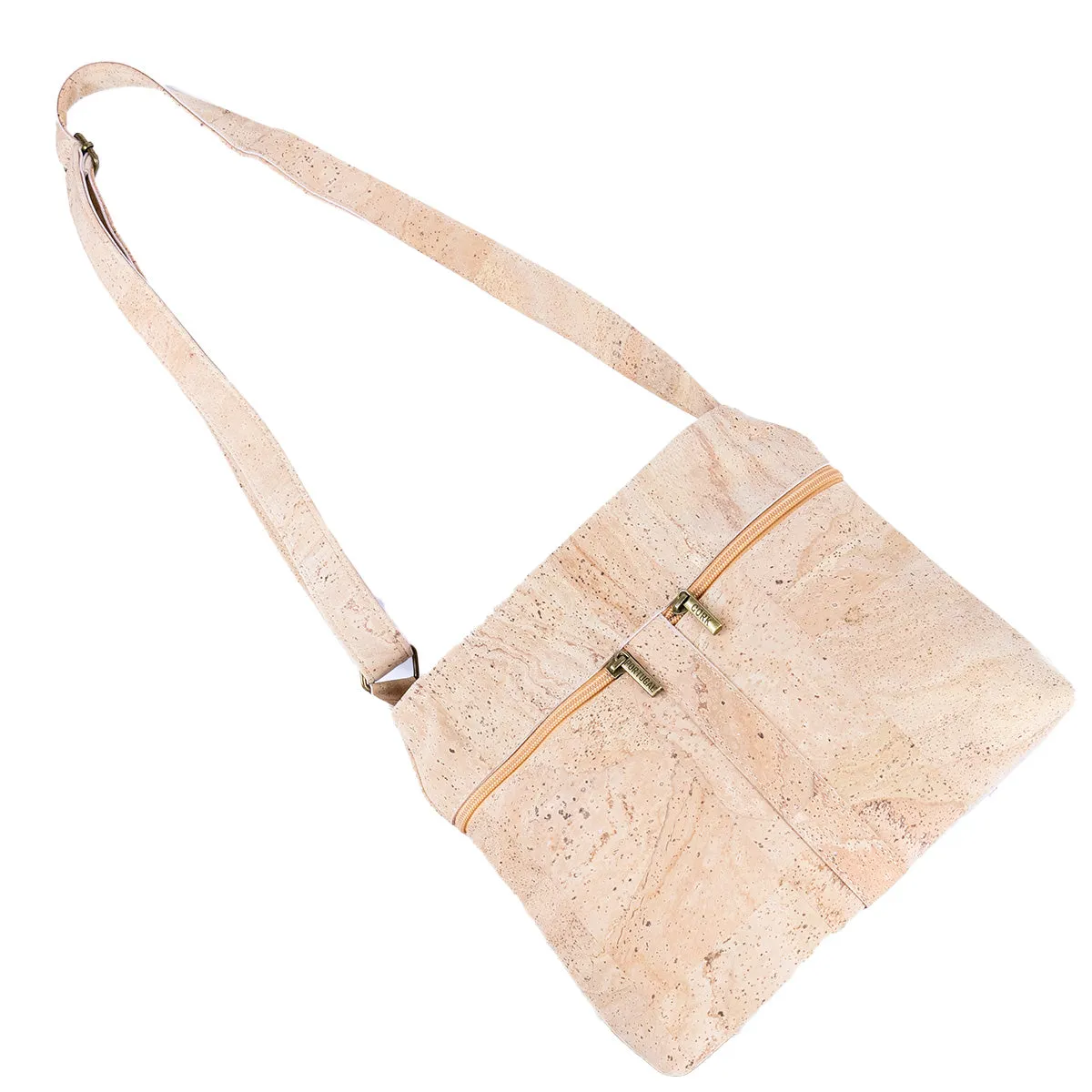 Premium Natural Cork Crossbody Bag ?C Thickened & Minimalist Design BAGP-293
