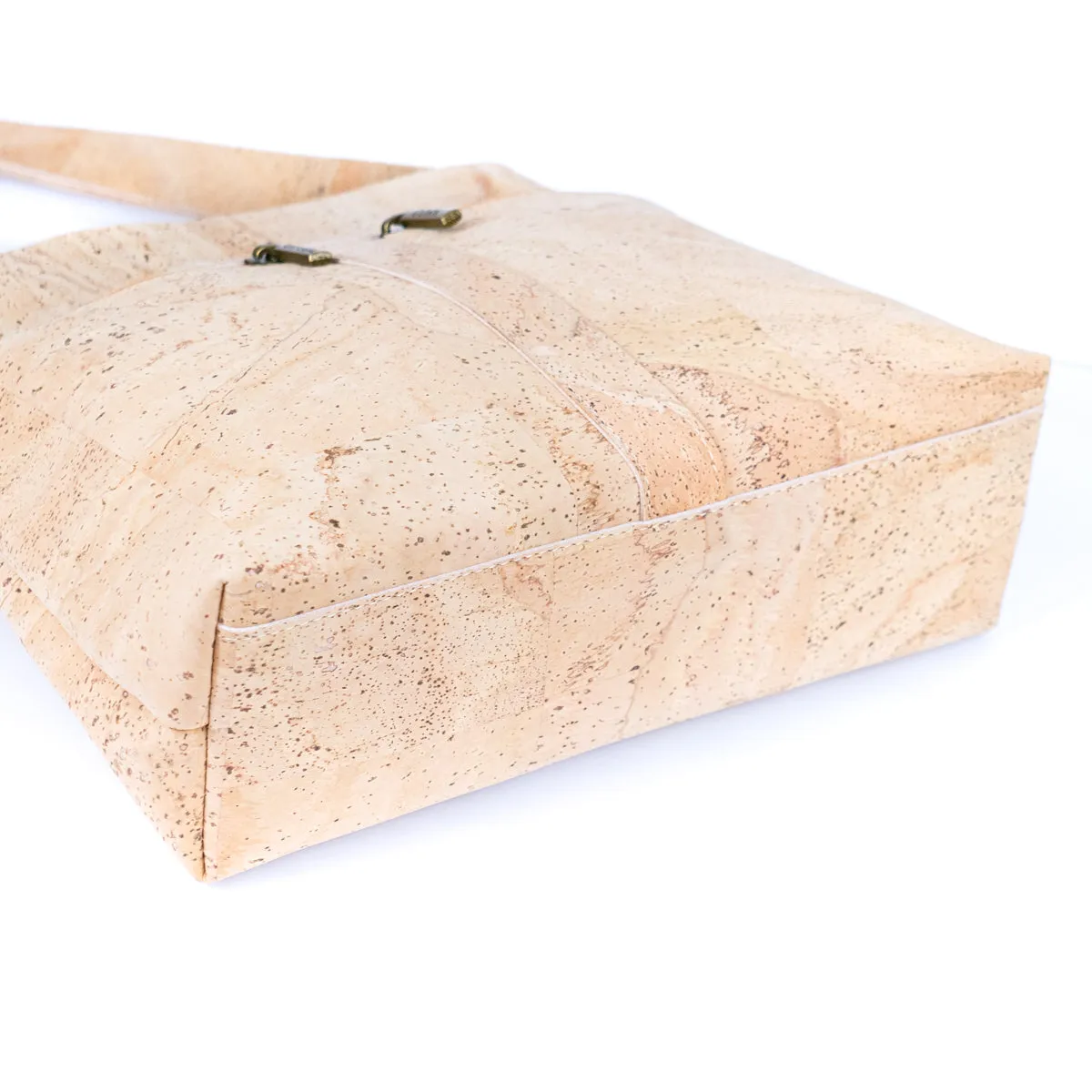 Premium Natural Cork Crossbody Bag ?C Thickened & Minimalist Design BAGP-293