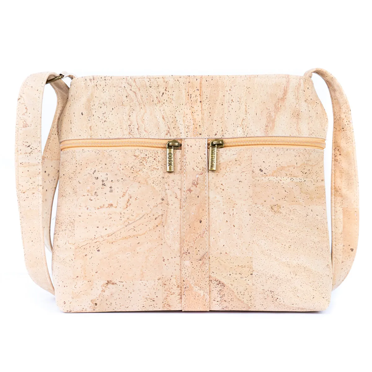 Premium Natural Cork Crossbody Bag ?C Thickened & Minimalist Design BAGP-293