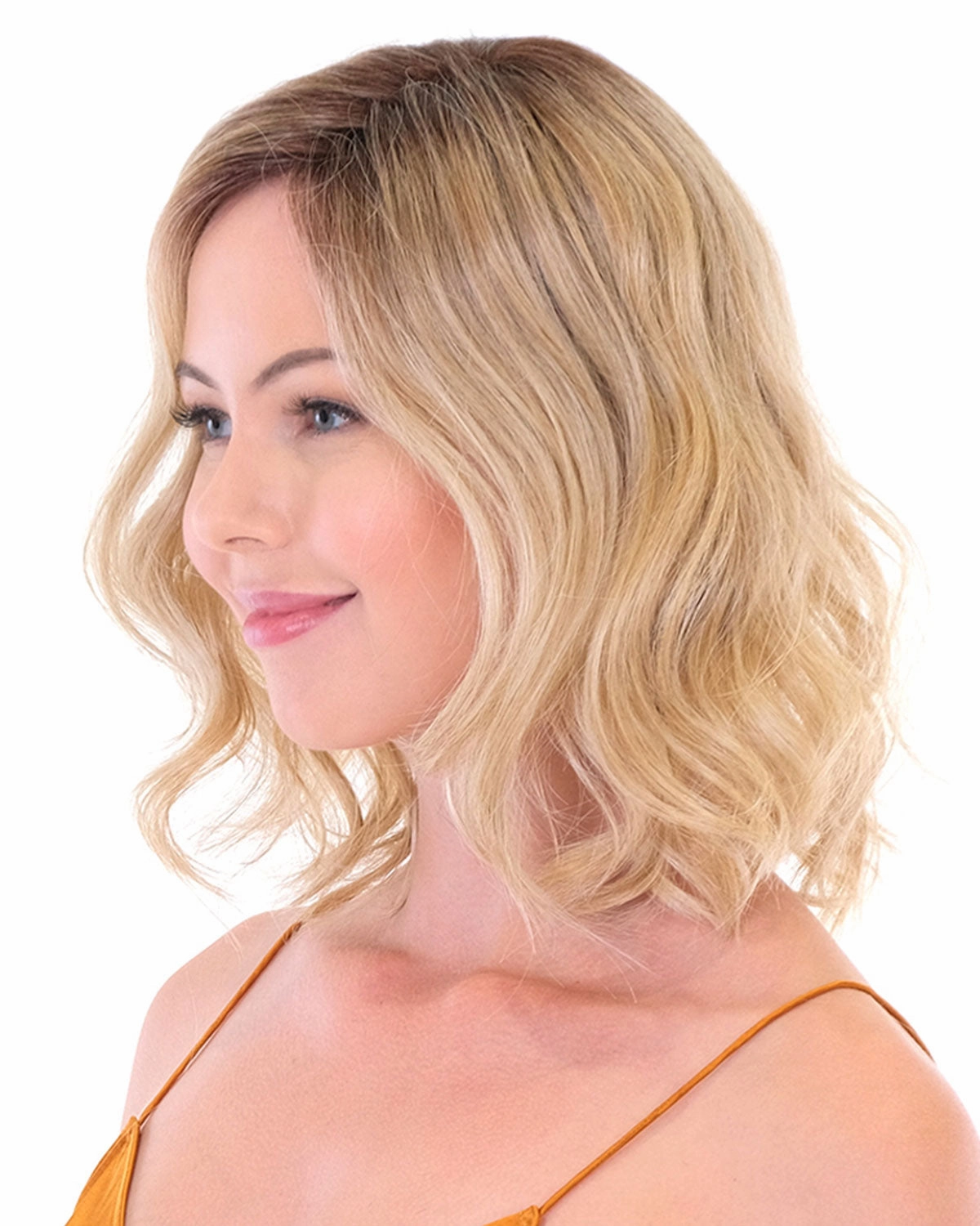 Premium 100% Handmade Topper 14 Wave | Synthetic Hair by Belle Tress
