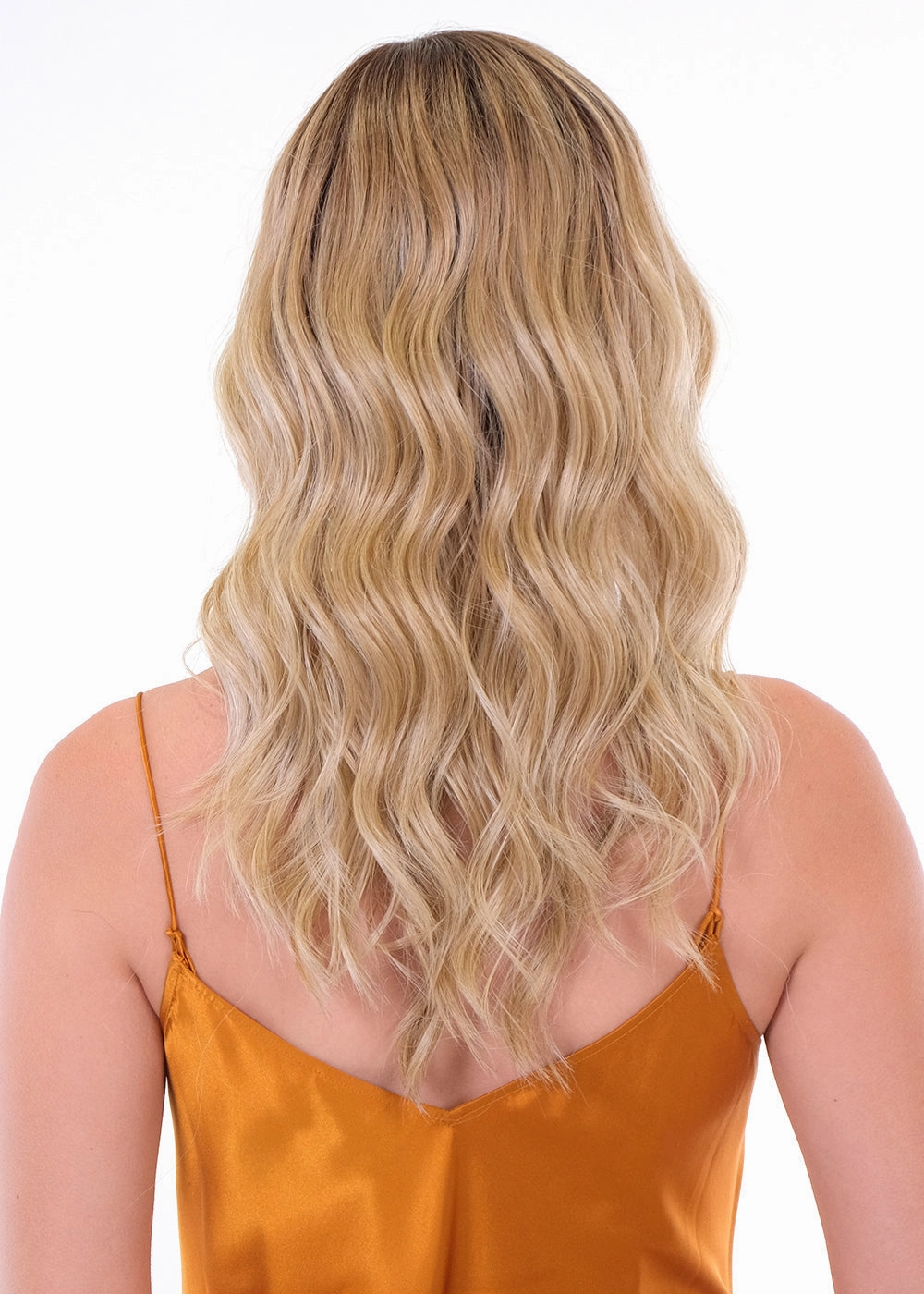 Premium 100% Handmade Topper 18 Wave Wig by Belle Tress