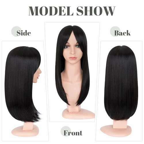 Premium Synthetic Fibre Hair Topper -18 inches