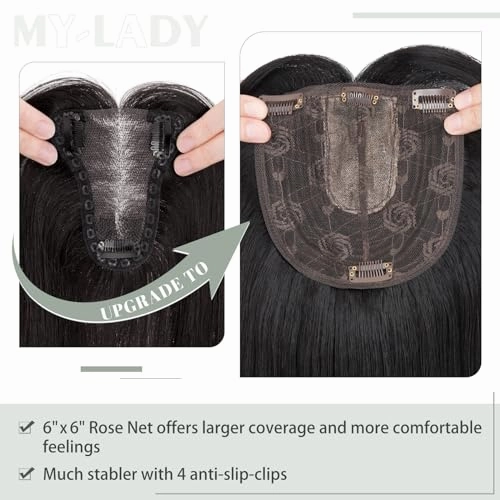 Premium Synthetic Fibre Hair Topper -18 inches