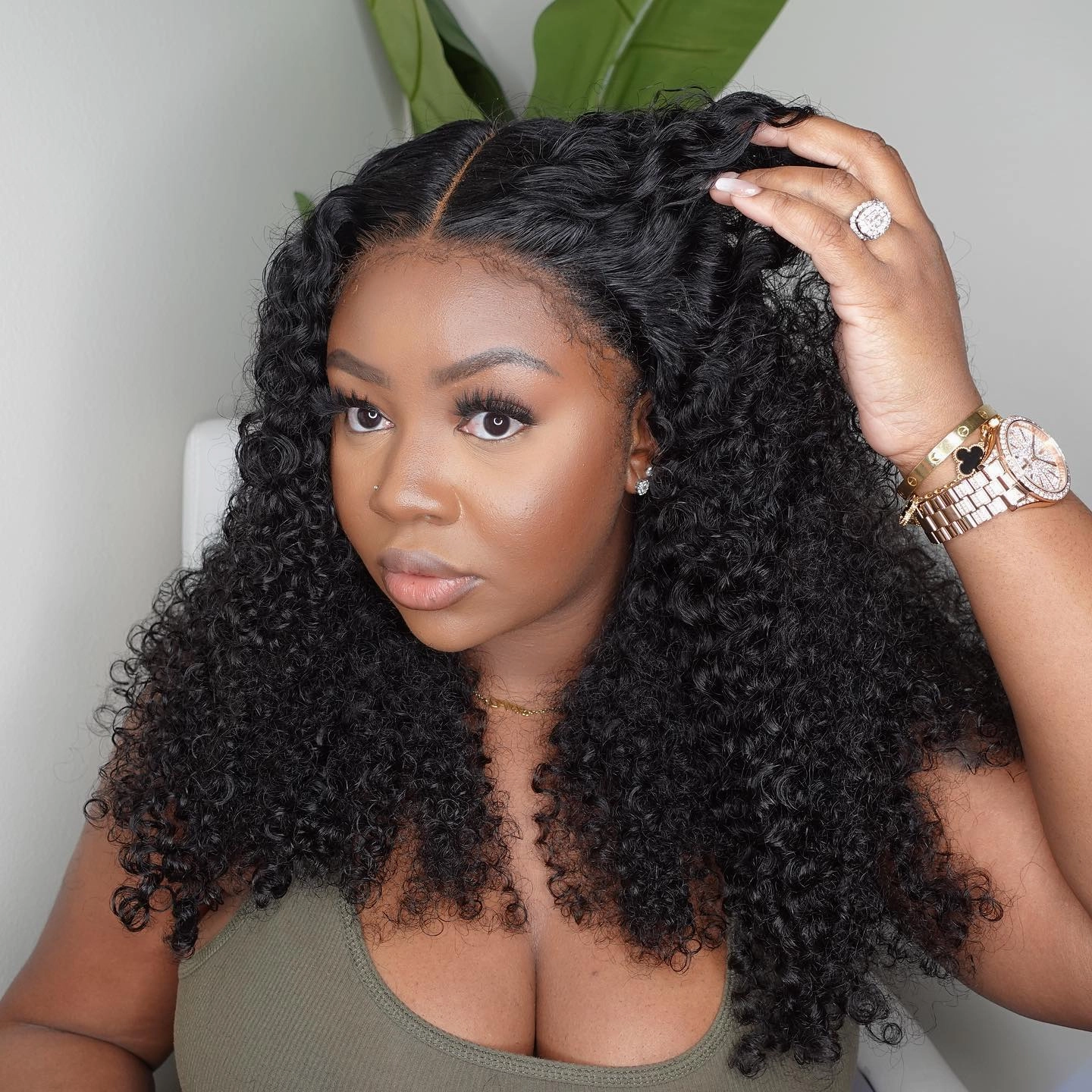 Rhea | 13x6 Skin Melt Lace Front Kinky Curly Human Hair Wig