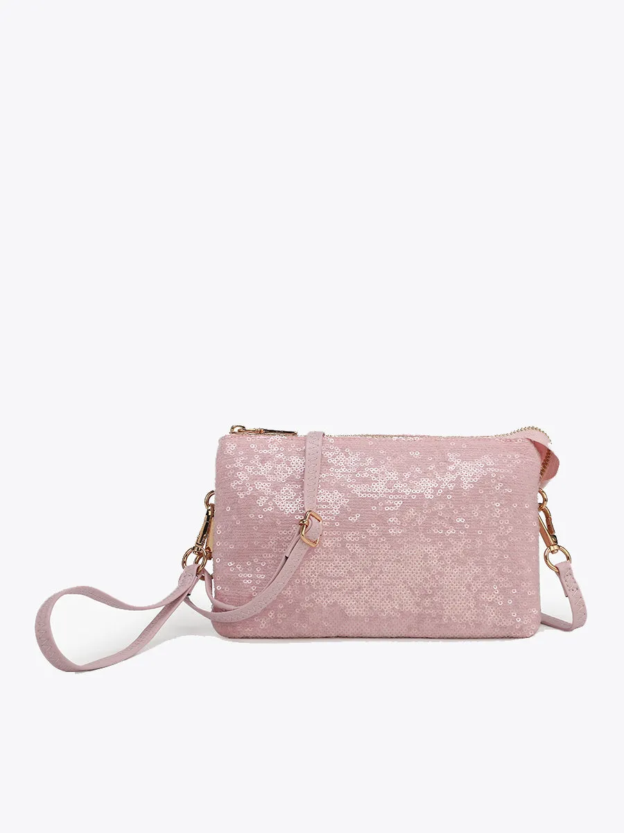 Riley Sequin Crossbody