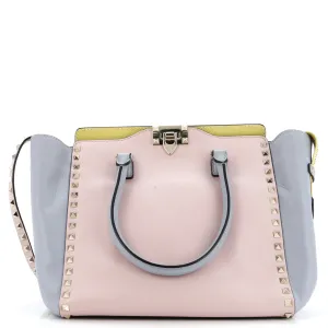 Rockstud Tote Rigid Leather Medium