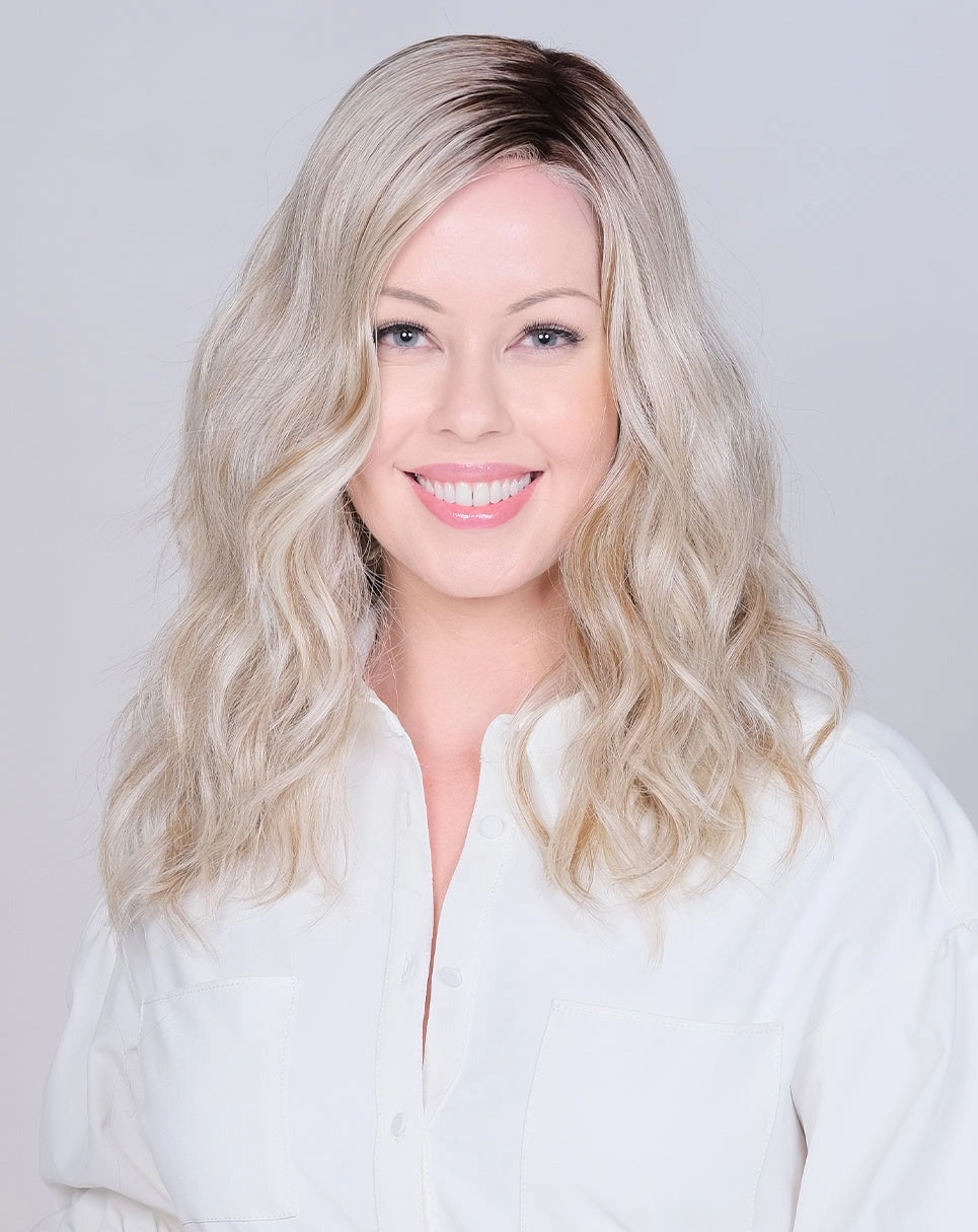 Rose Ella Hand Tied HT Wig by Belle Tress | Heat Friendly Synthetic Hair | Average Cap