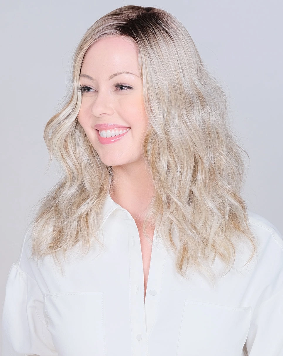 Rose Ella Hand Tied HT Wig by Belle Tress | Heat Friendly Synthetic Hair | Average Cap