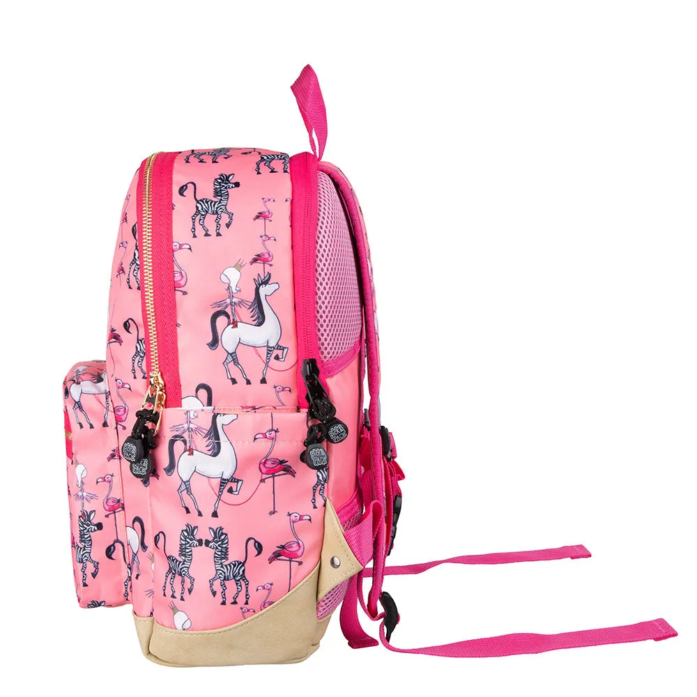 Royal Princess Backpack M Bright pink
