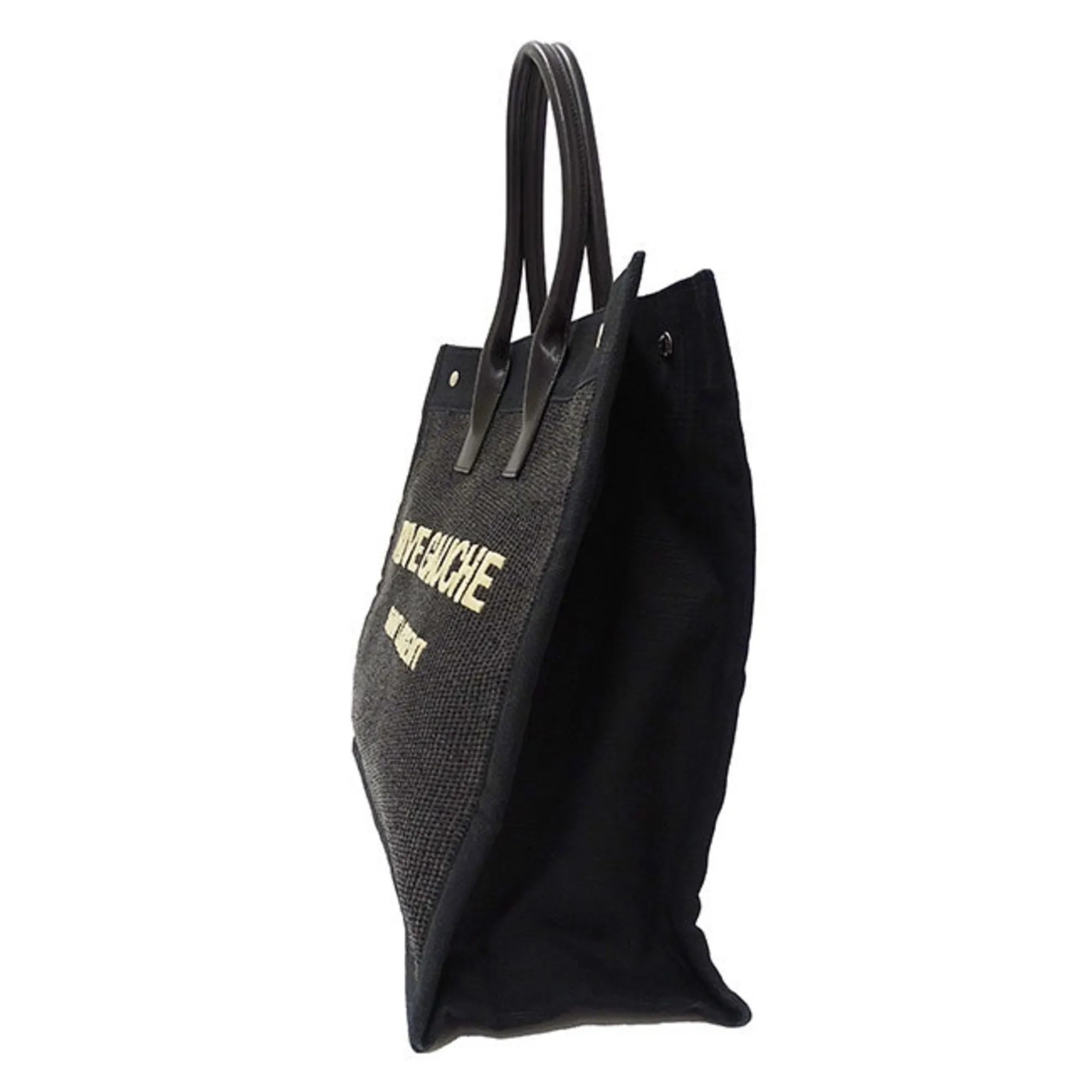Saint Laurent Straw Tote Bag (Pre-Owned)