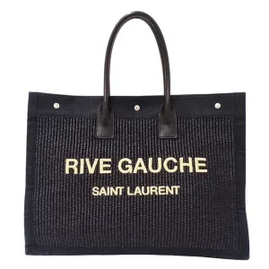 Saint Laurent Straw Tote Bag (Pre-Owned)