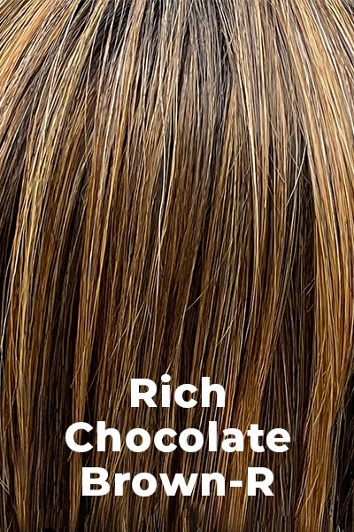 Sale - Belle Tress Wigs - Bella (LX-5017) - Color: Rich Chocolate Brown-R