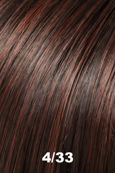 Sale - EasiHair Extensions - Mimic (#292) - Color: 4/33 (Chocolate Raspberry Truffle)