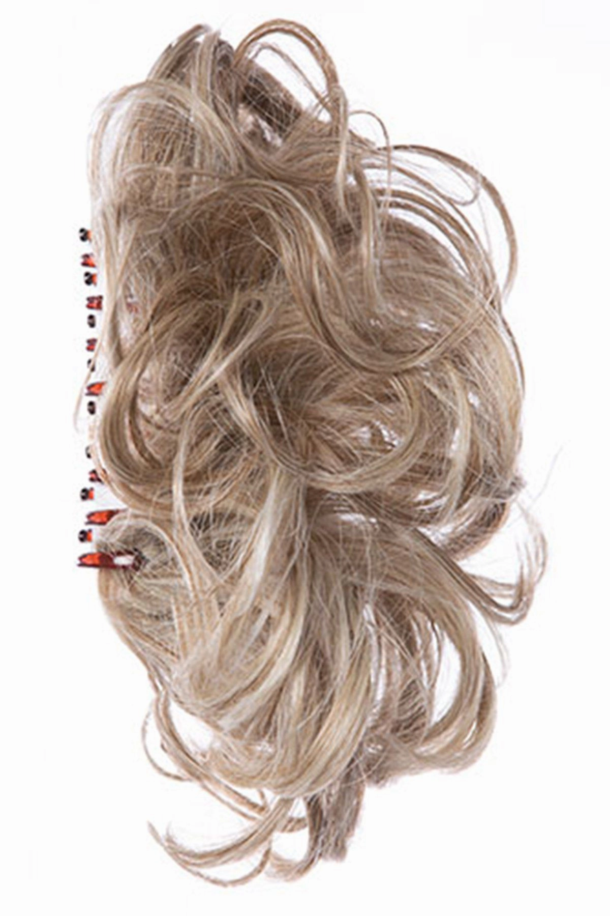 Sale - Toni Brattin Extensions - Pony Curls 4" Clip Reversible HF #102 - Color: Medium Brown