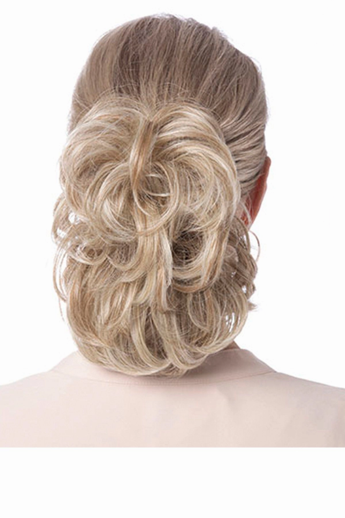 Sale - Toni Brattin Extensions - Pony Curls 4" Clip Reversible HF #102 - Color: Medium Brown