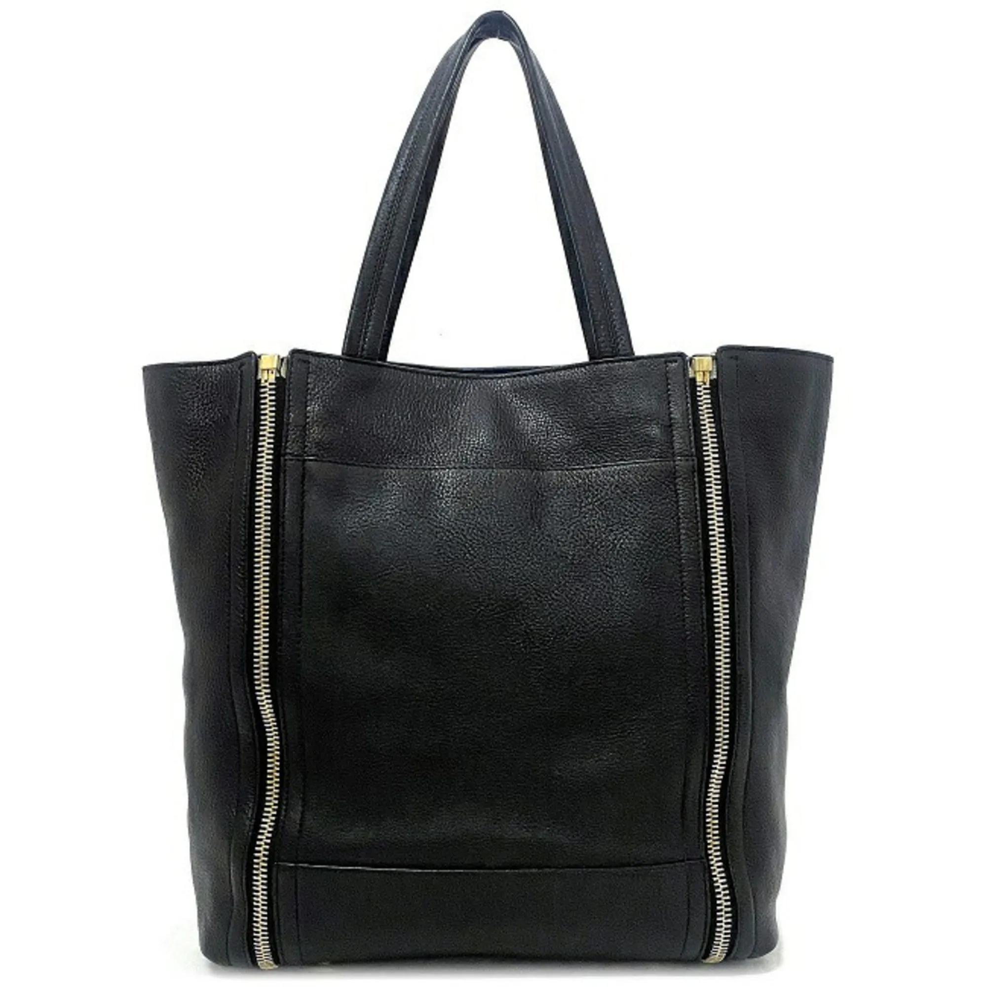 Salvatore Ferragamo Gancini   Leather Tote Bag (Pre-Owned)