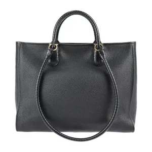 Salvatore Ferragamo  Leather Handbag Shoulder Bag Tote Bag (Pre-Owned)