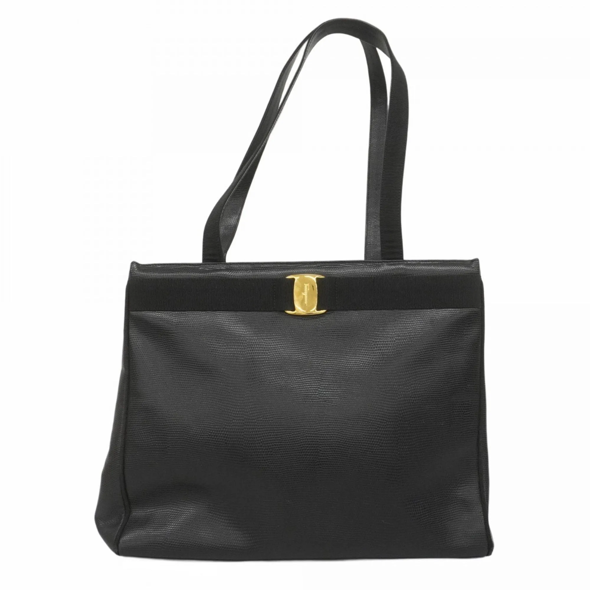 Salvatore Ferragamo Leather Tote Bag (Pre-Owned)