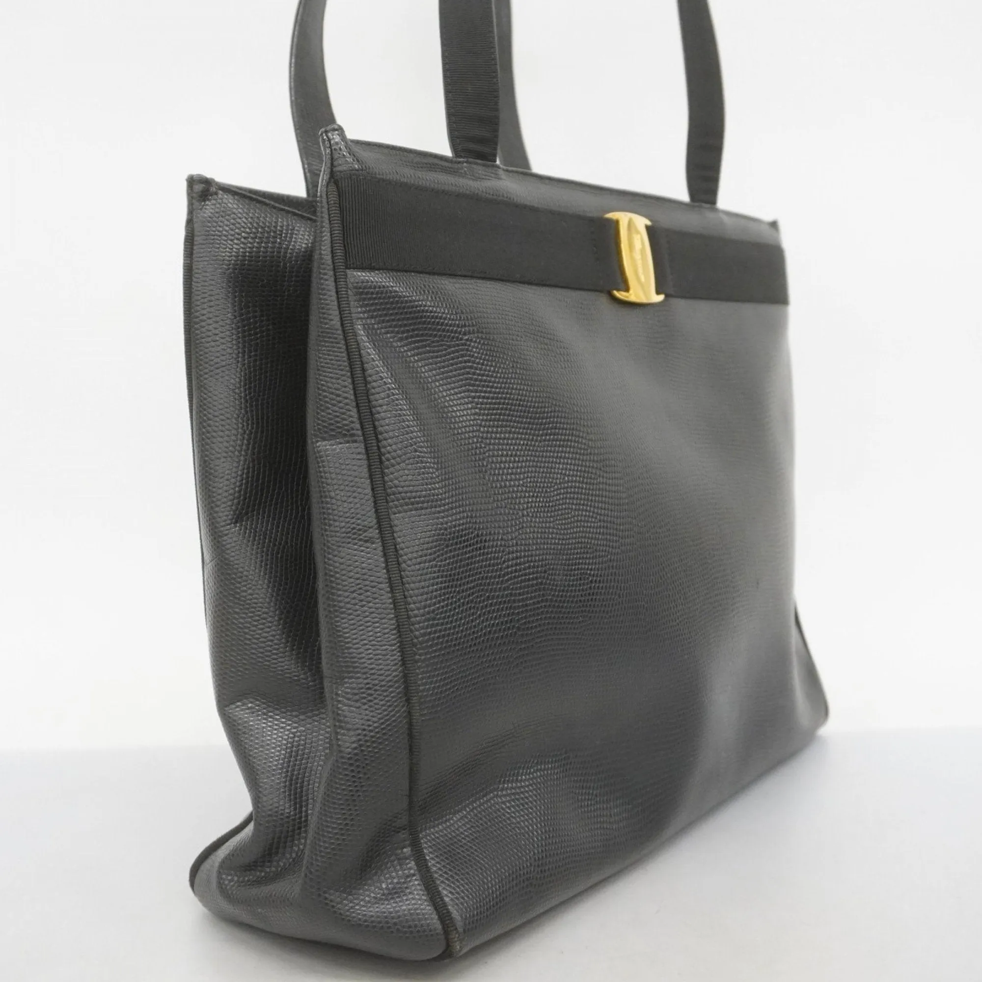Salvatore Ferragamo Leather Tote Bag (Pre-Owned)