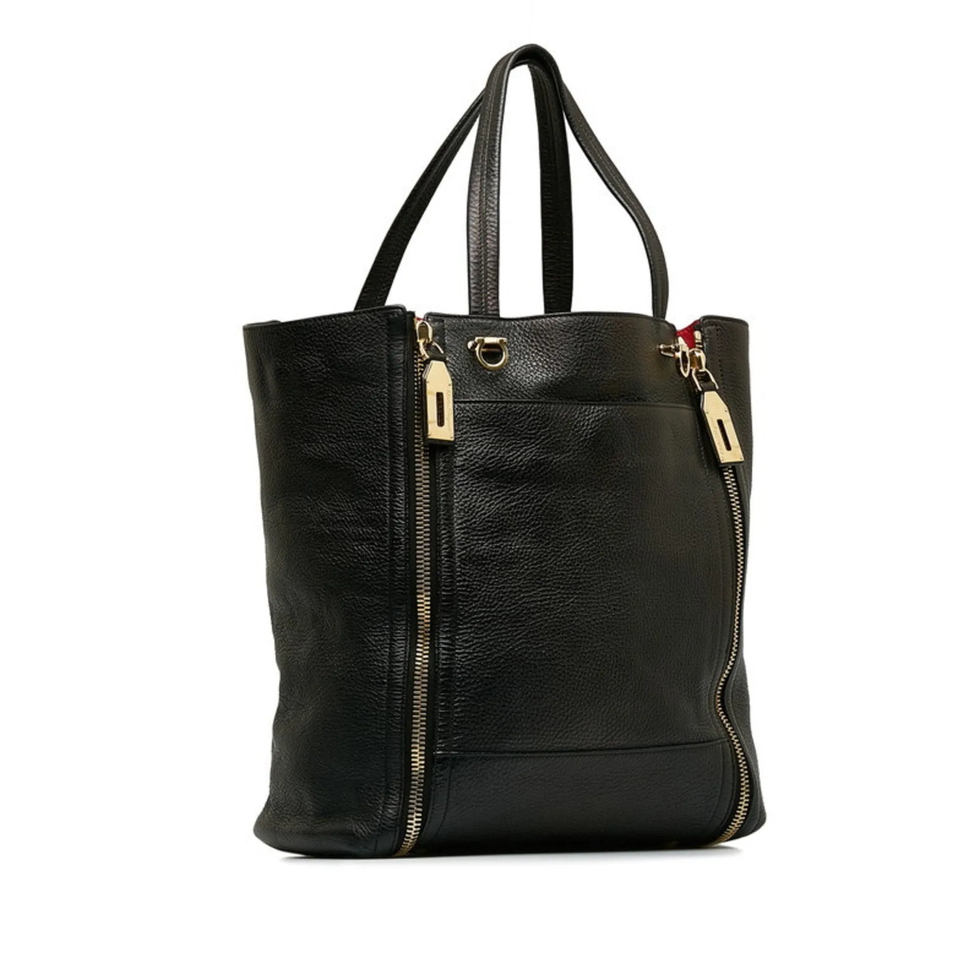 Salvatore Ferragamo Leather Tote Bag (Pre-Owned)