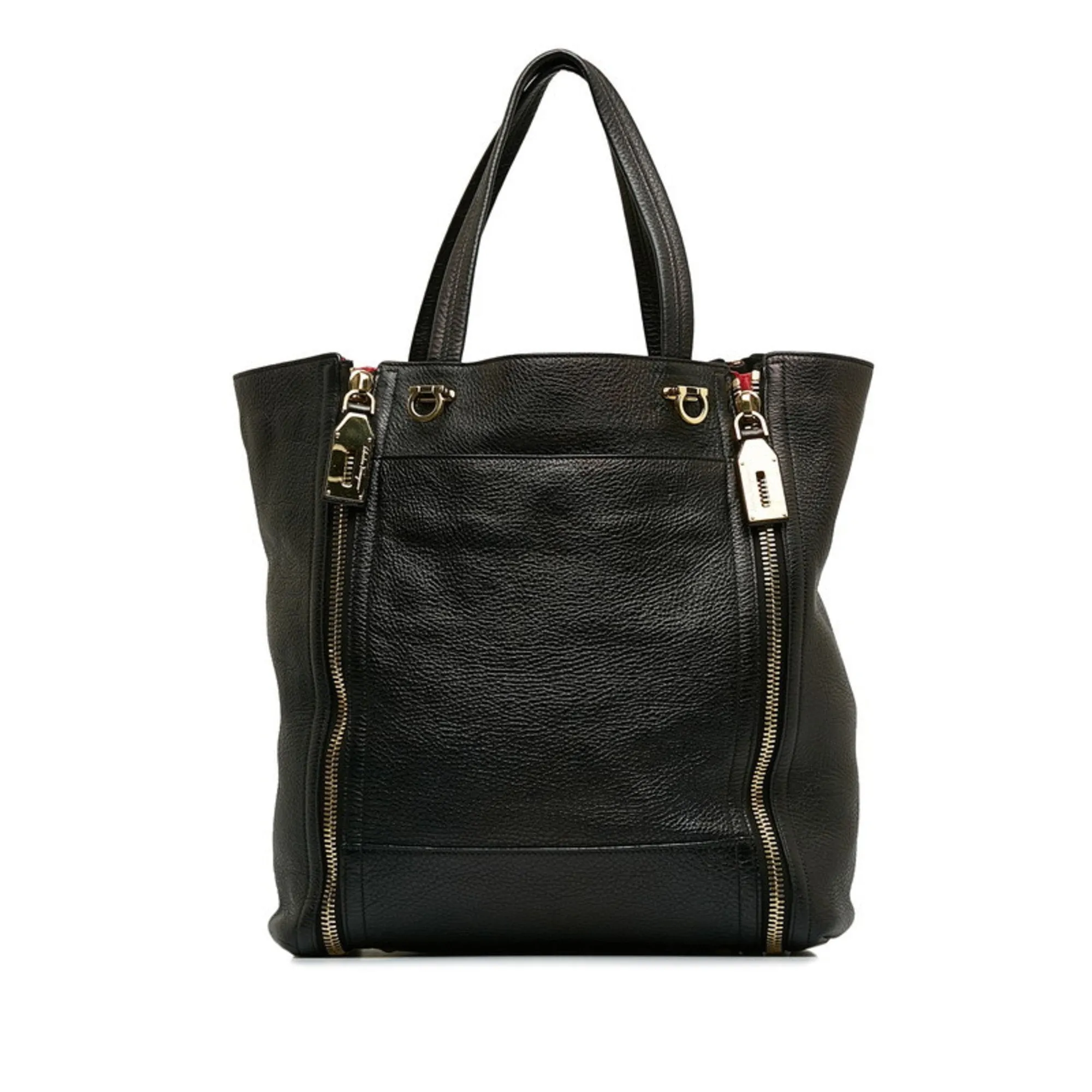 Salvatore Ferragamo Leather Tote Bag (Pre-Owned)
