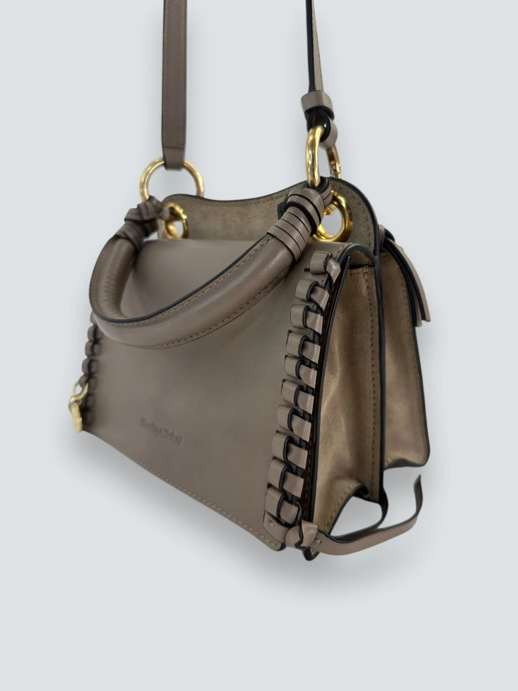 See By Chloe Taupe Leather 'Tilda Mini' Bag