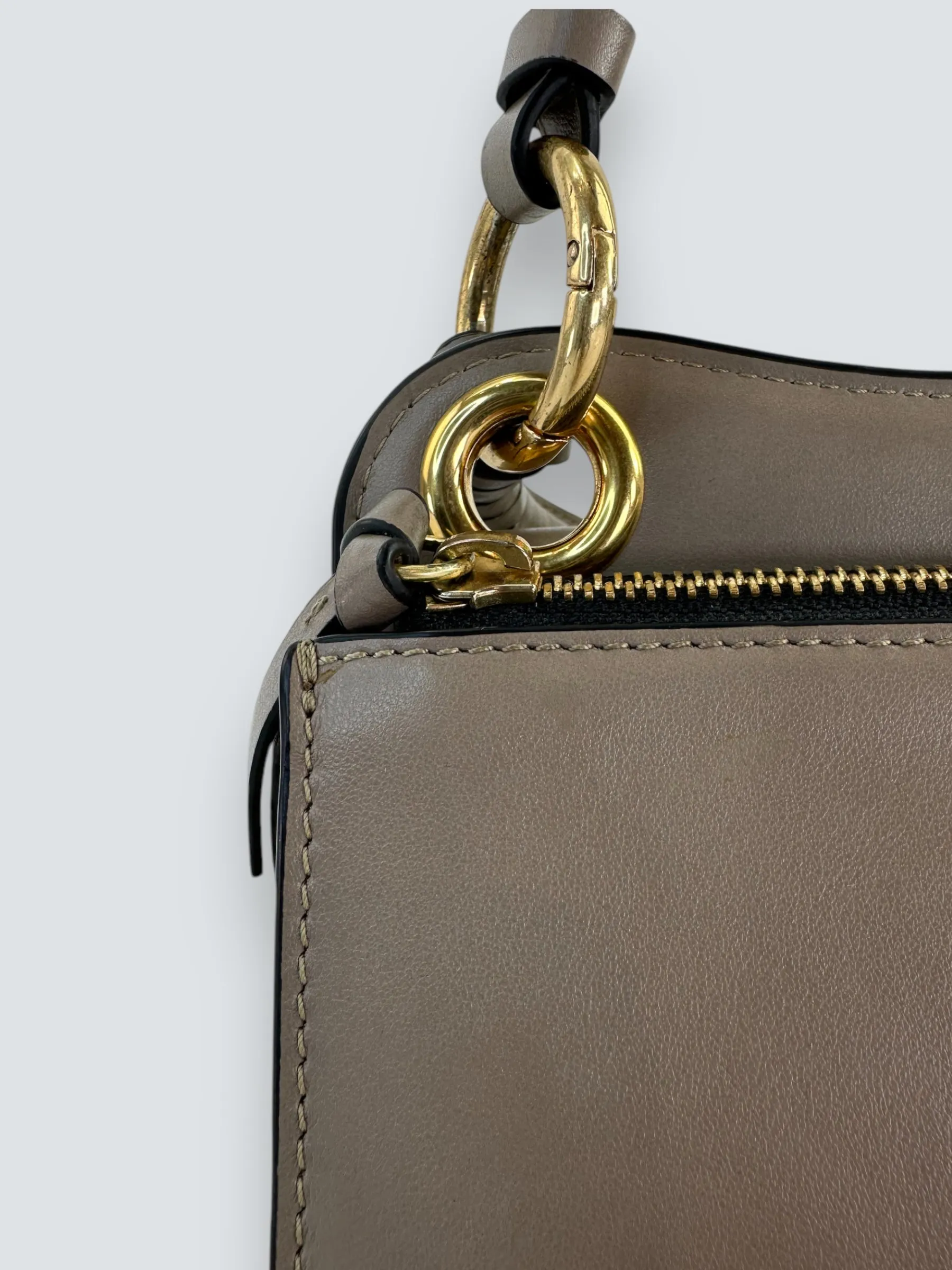 See By Chloe Taupe Leather 'Tilda Mini' Bag
