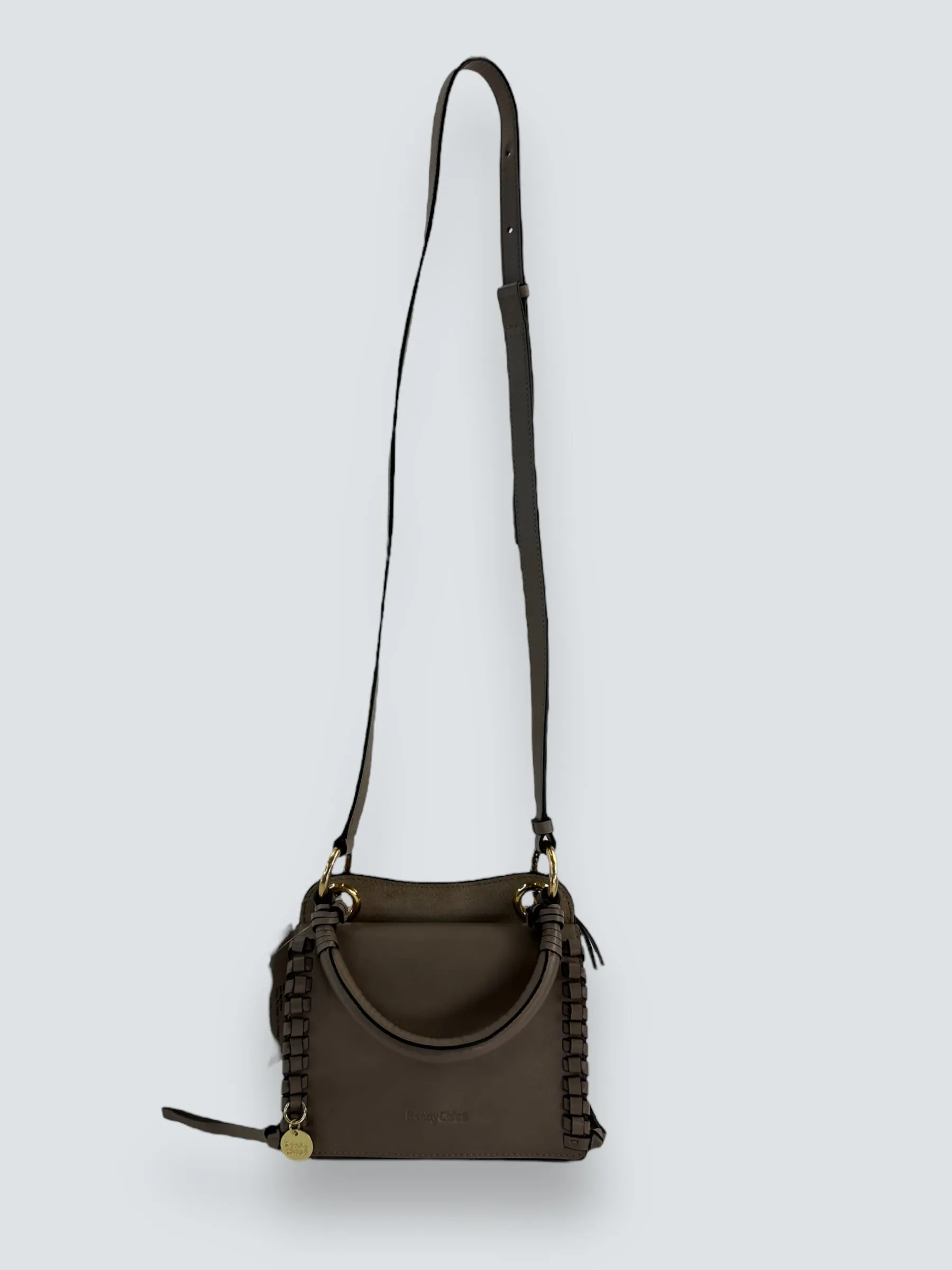 See By Chloe Taupe Leather 'Tilda Mini' Bag