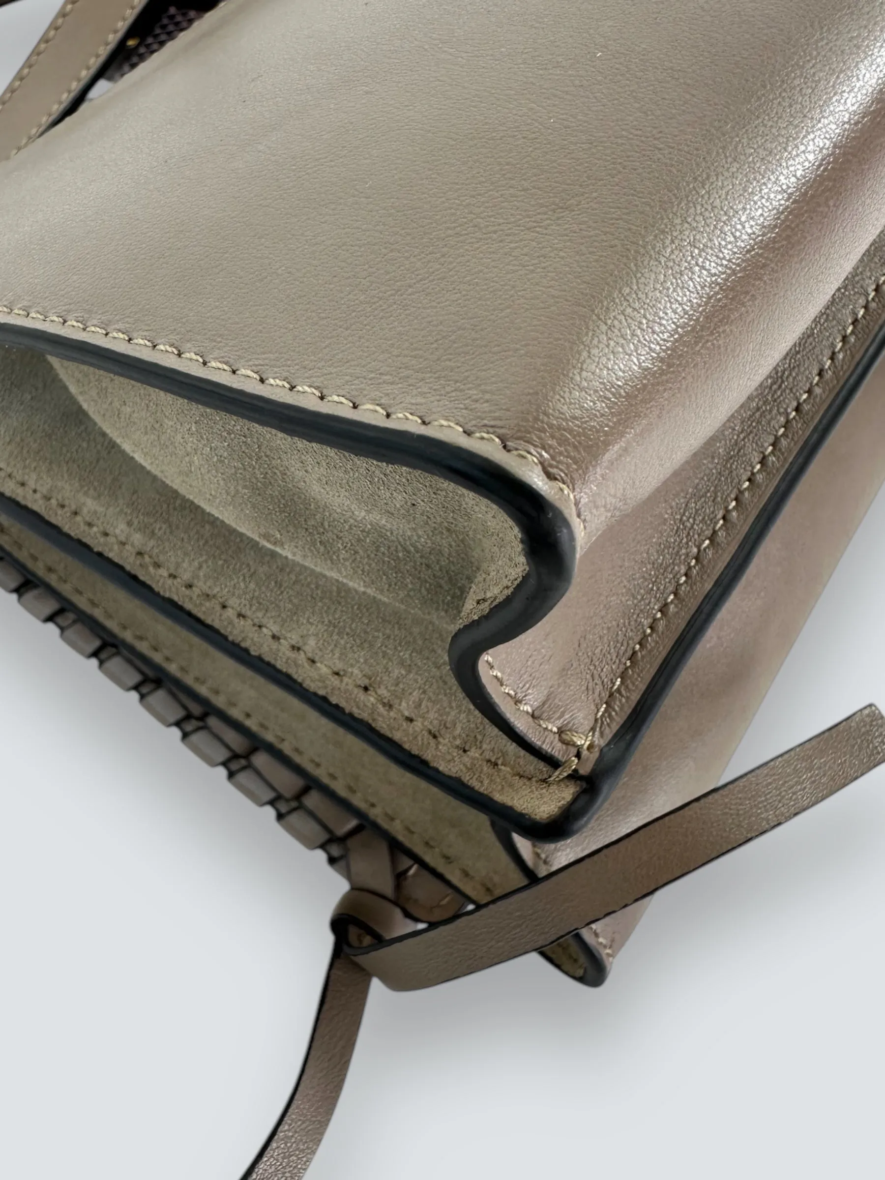 See By Chloe Taupe Leather 'Tilda Mini' Bag