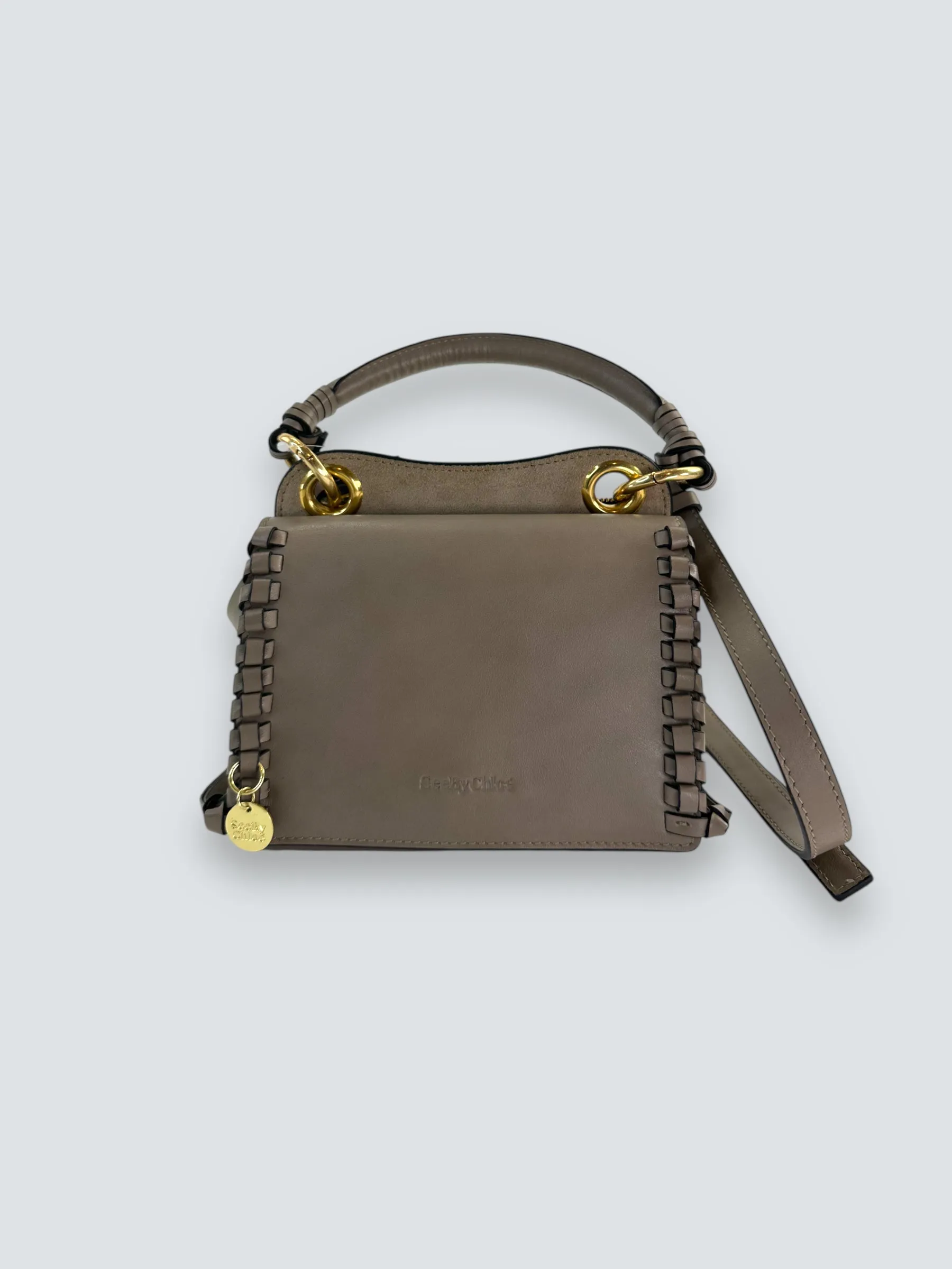 See By Chloe Taupe Leather 'Tilda Mini' Bag