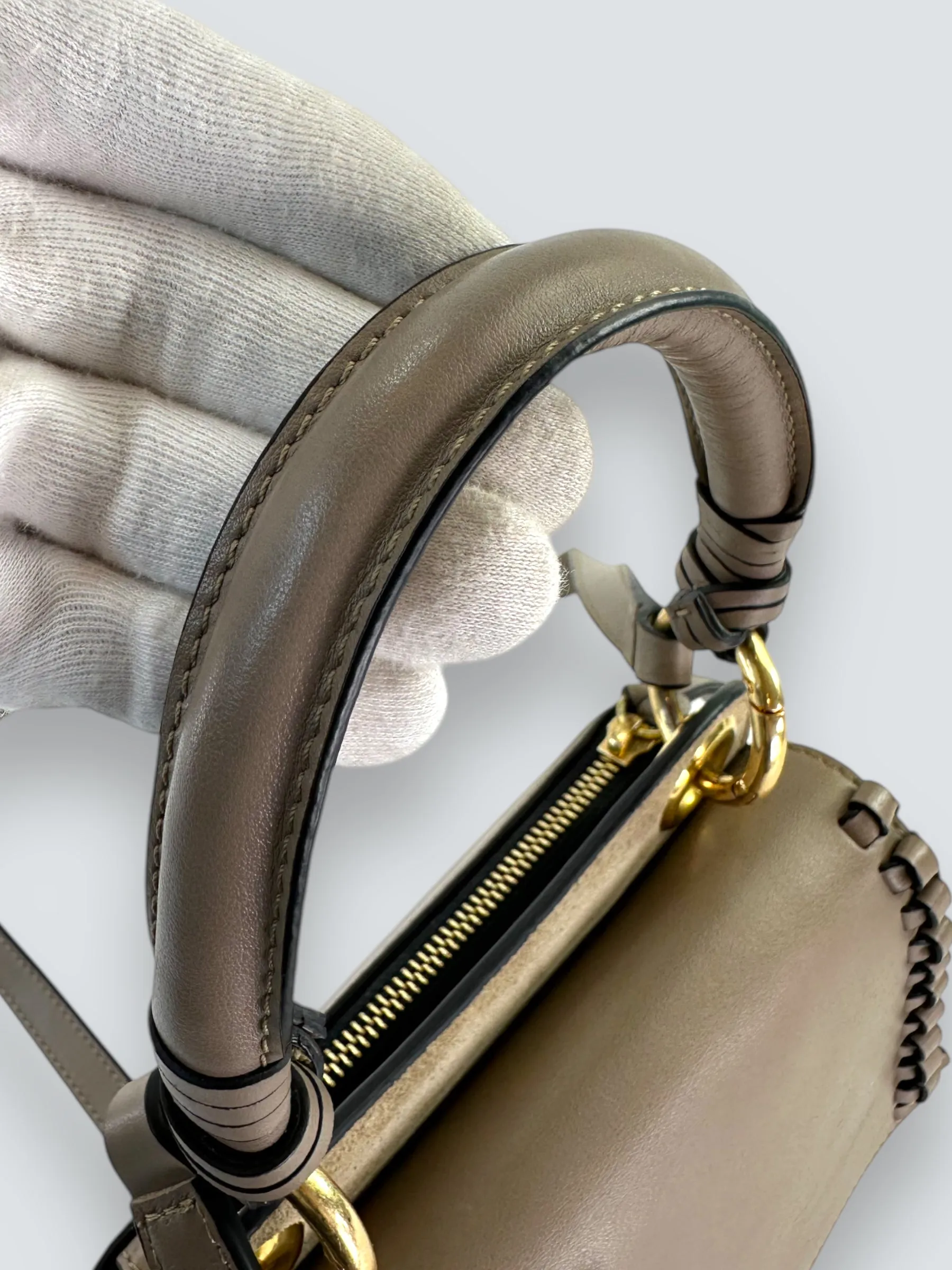 See By Chloe Taupe Leather 'Tilda Mini' Bag