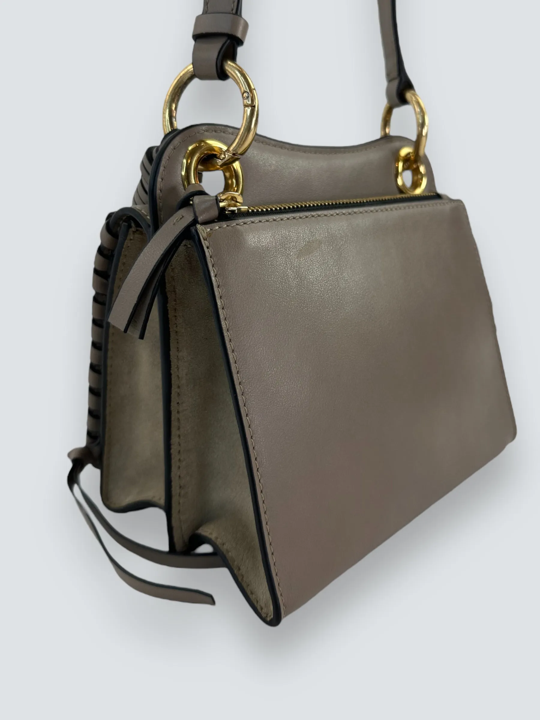 See By Chloe Taupe Leather 'Tilda Mini' Bag