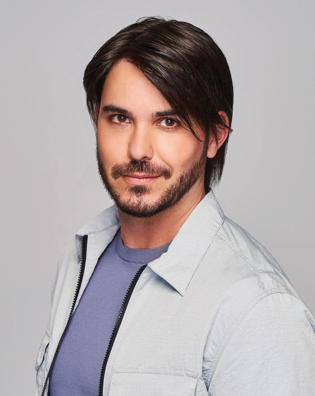 Sharp Men's HT Wig by HIM | Human Hair/Heat Friendly Synthetic Blend Hair | Average/Large Cap