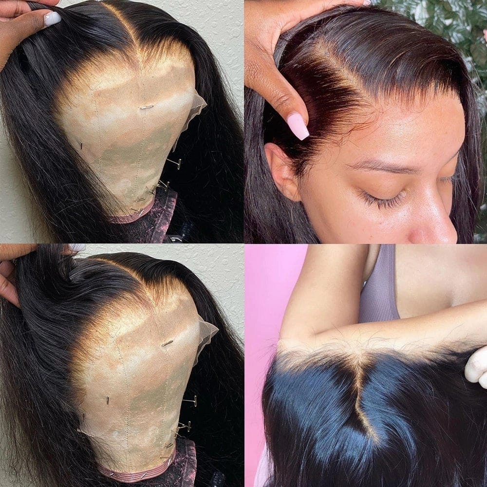 Skin Melt Lace   Delicate Hairline Frontal Wig Burmese Curls