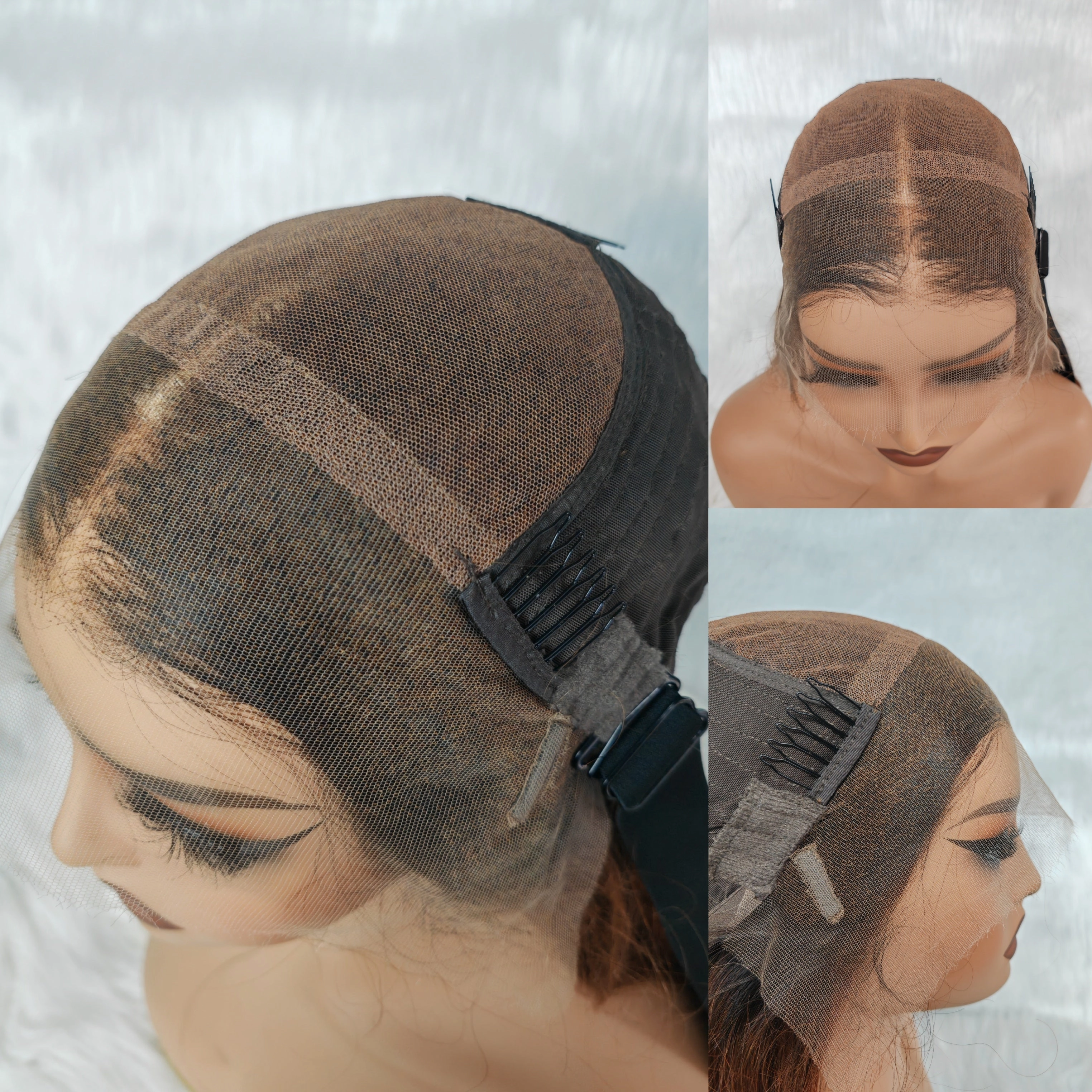 Skin Melt Lace M Hairline Fluffy Edge Human Hair Frontal Wig | Burmese Kinky Curly