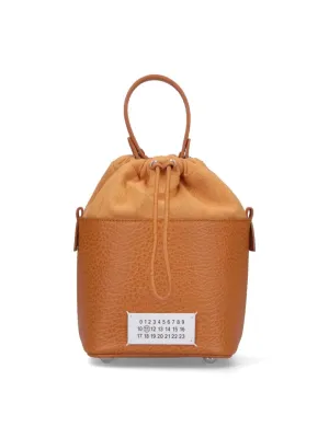 Small '5Ac' Bucket Bag  Brown