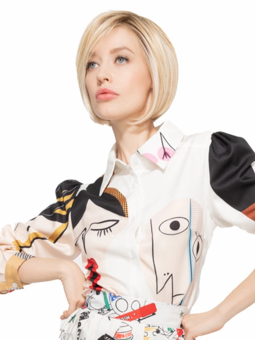 Smooth Cut Bob Wig by TressAllure | Heat Friendly Synthetic