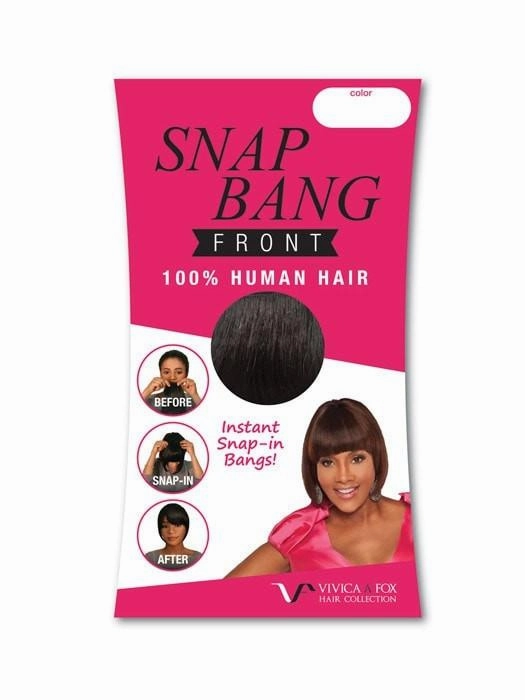 Snap Bang Front | Human Hair Bang (Clip In)