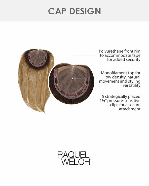 Style Forward 16 inch | Monofilament Synthetic Wiglet by Raquel Welch